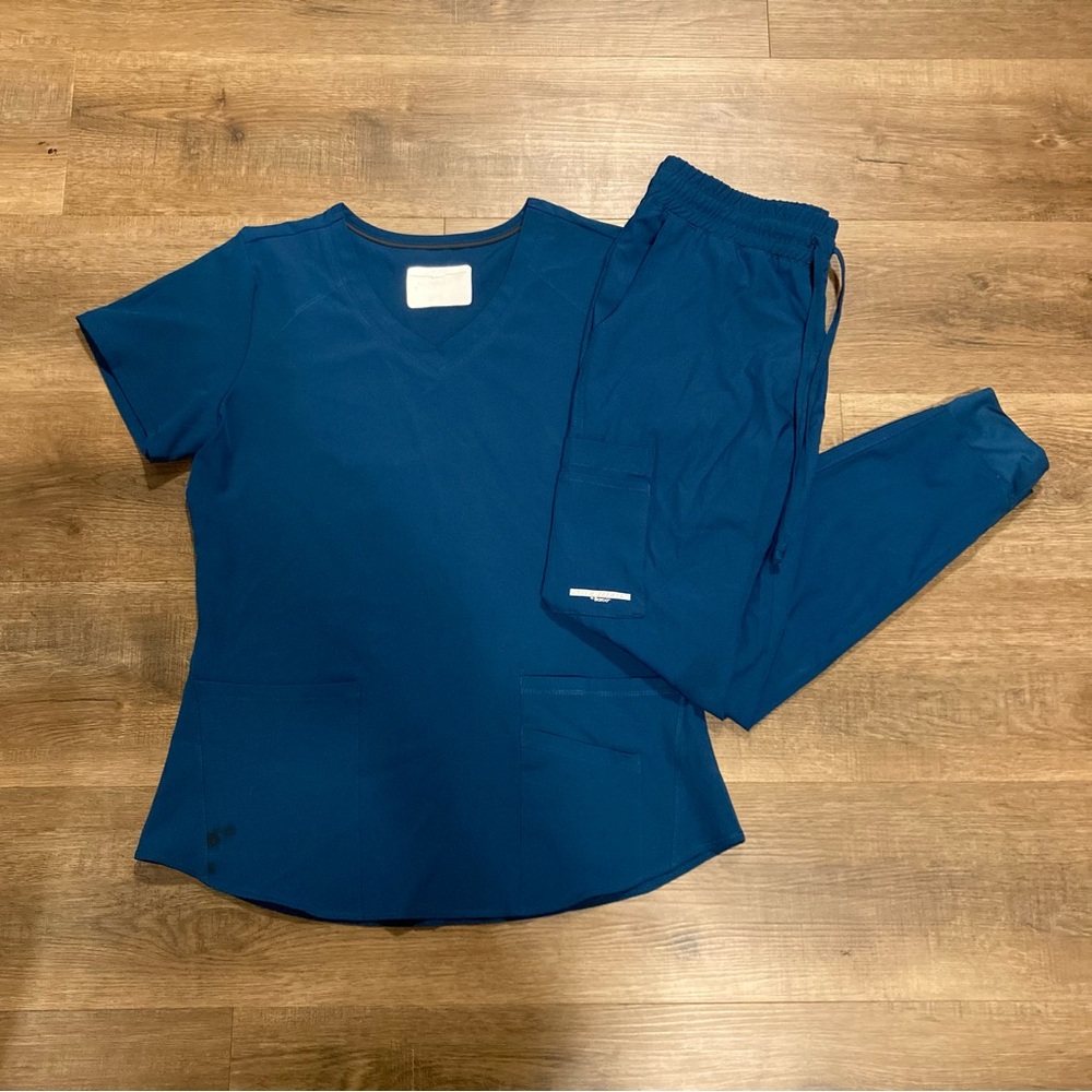 Teal Scrub Set by Barco